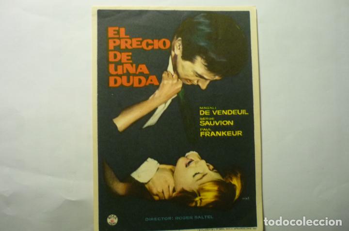 Cine: programa el precio de una duda.-publicidad avenida reus - Foto 1