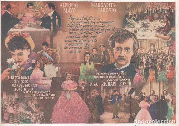 Cine: Programa de cine Sarasate. Teatro Manuel Gullon. Astorga ?? - Foto 2