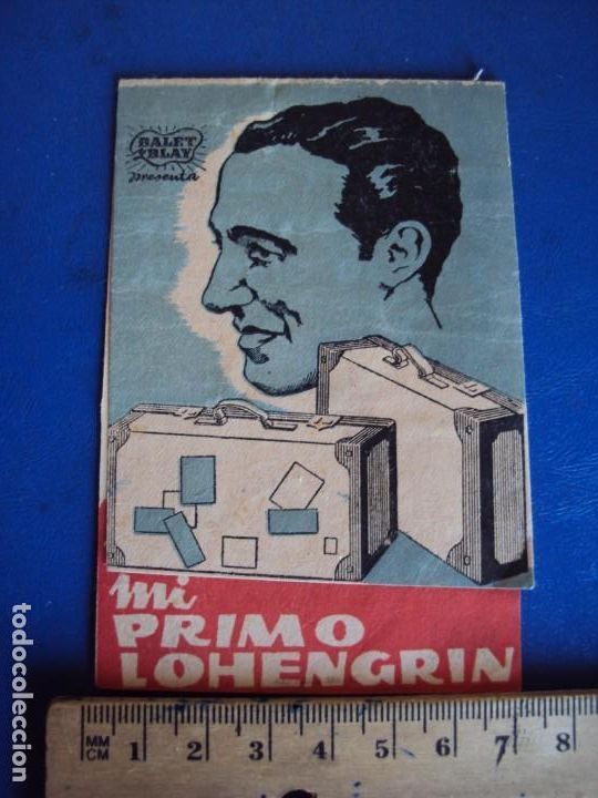  Flyers Publicitaires de films Anciens: (PG-190725)MI PRIMO LOHENGRIN, VICTORIO DE SICA, PROGRAMA DOBLE ORIGINAL