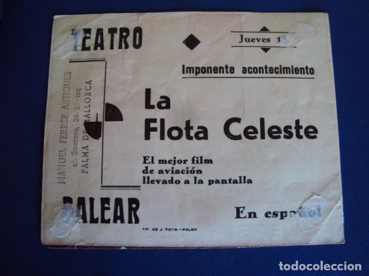 Cine: (PG-190747)LA FLOTA CELESTE ,1936 , DOBLE - Foto 3