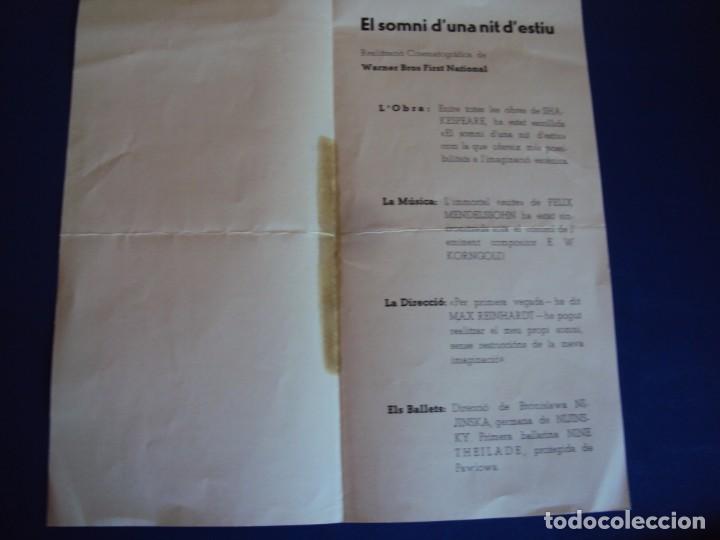 Cine: (PG-190748)PROGRAMA CINE DESPLEGABLE - EL SOMNI D&acute;UNA NIT D&acute;ESTIU - Foto 3