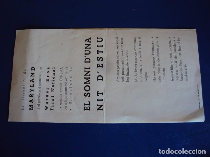 Cine: (PG-190748)PROGRAMA CINE DESPLEGABLE - EL SOMNI D&acute;UNA NIT D&acute;ESTIU - Foto 5