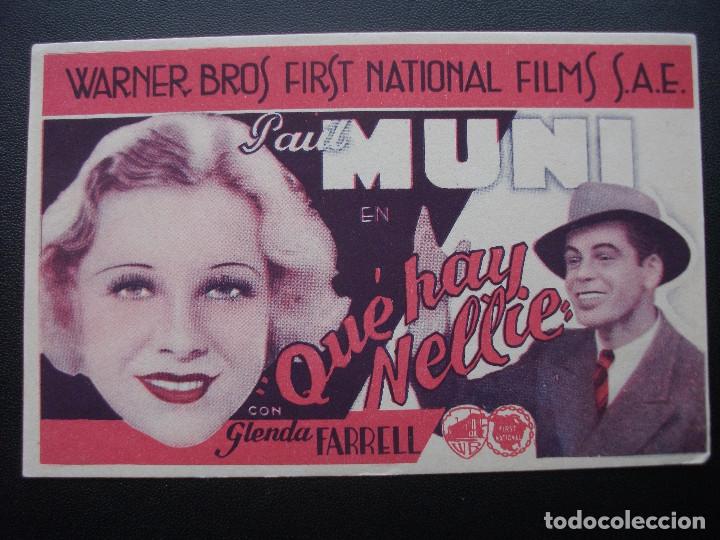 Cine: QUE HAY NELLIE, PAUL MUNI - Foto 1
