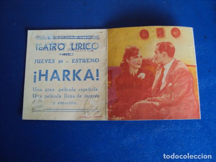 Cine: (PG-190804)PROGRAMA DE CINE DE MANO ORIGINAL. DOBLE TROQUELADO. HARKA - Foto 3