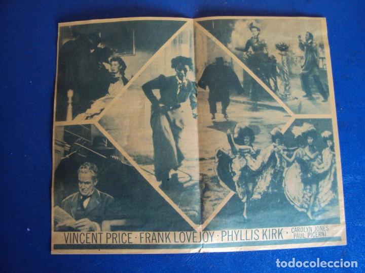 Cine: (PG-190795)LOS CRIMENES DEL MUSEO DE CERA. PROGRAMA DOBLE. - Foto 2