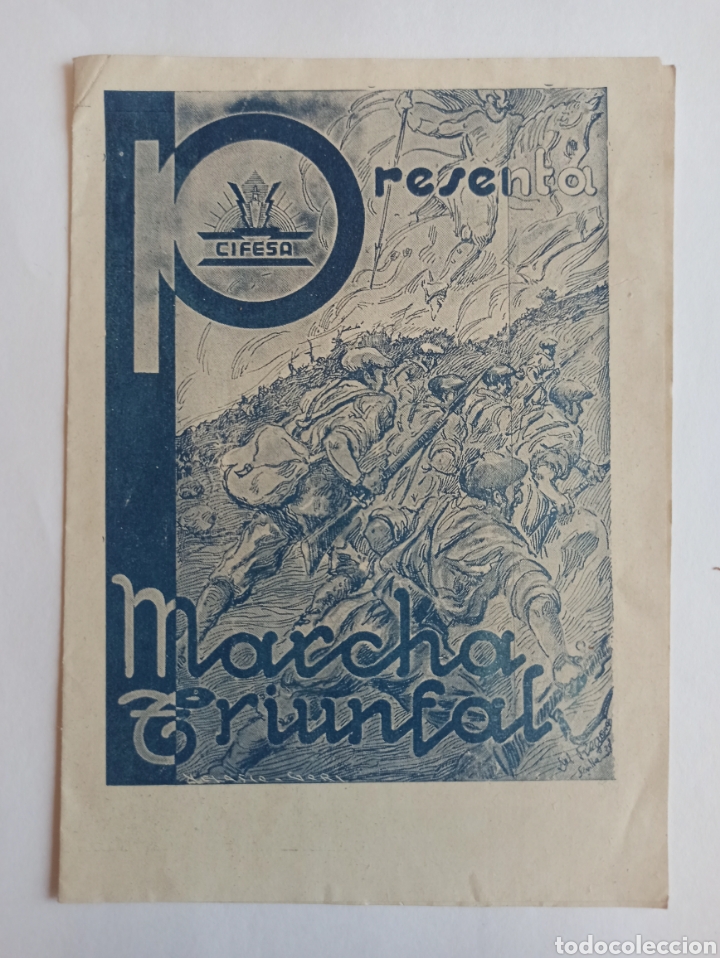 Cine: Programa de cine, Marcha Triunfal. - Foto 1