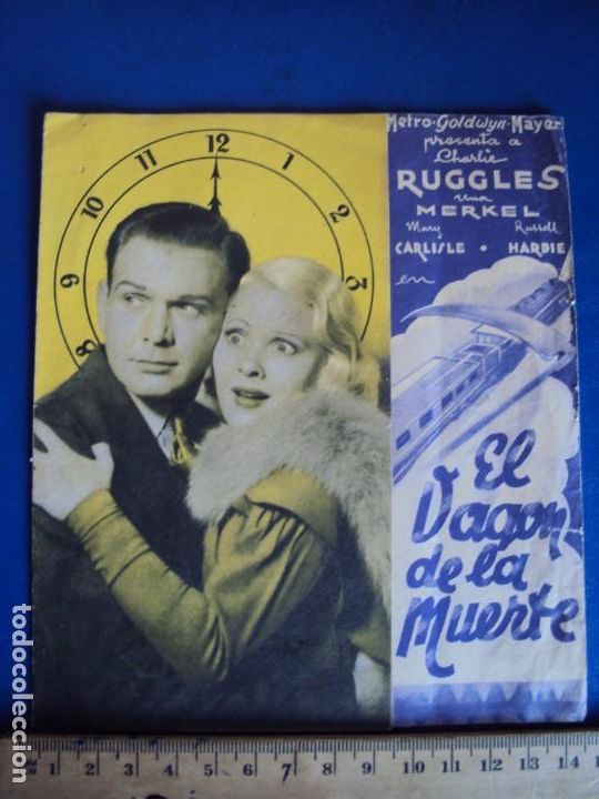Cine: (PG-190779)PROGRAMA CINE DOBLE EL VAGON DE LA MUERTE - Foto 1
