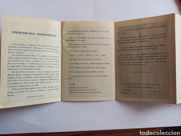 Cine: Programa de cine El tr&iacute;o de la Bencina. UFA a&ntilde;os 30. - Foto 4