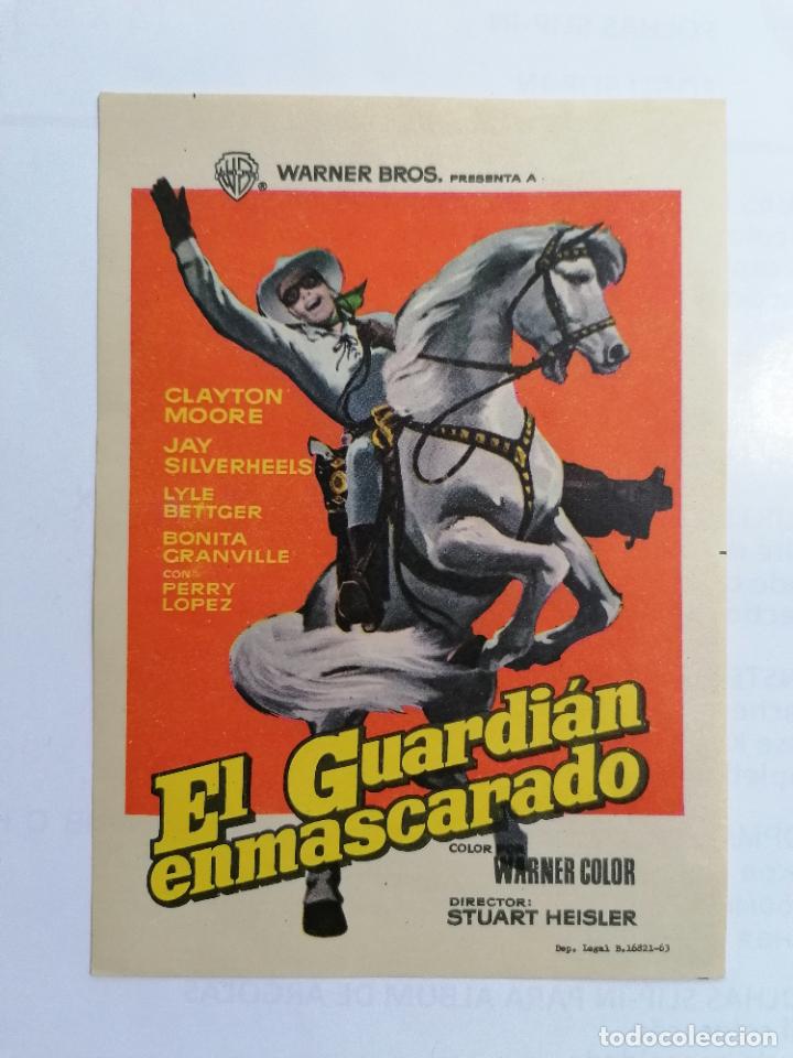 Cine: PROGRAMA DE CINE, EL GUARDIAN ENMASCARADO, SIN PUBLICIDAD - Foto 1