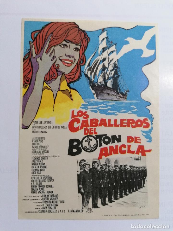 Cine: PROGRAMA DE CINE, LOS CABALLEROS DEL BOTON DE ANCLA, SIN PUBLICIDAD - Foto 1