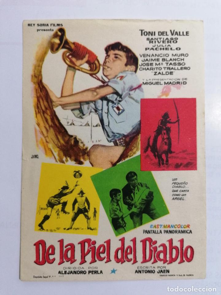 Cine: PROGRAMA DE CINE, DE LA PIEL DEL DIABLO, SIN PUBLICIDAD - Foto 1