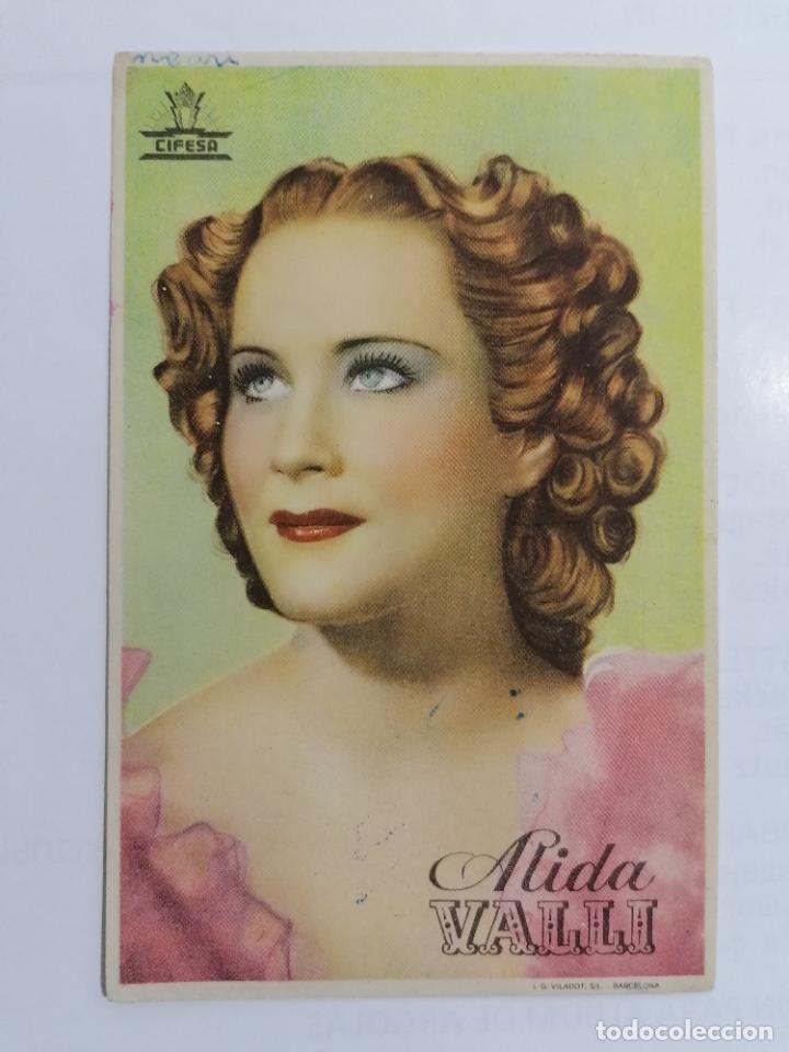 Cine: PROGRAMA DE CINE, ALIDA VALLI - Foto 1