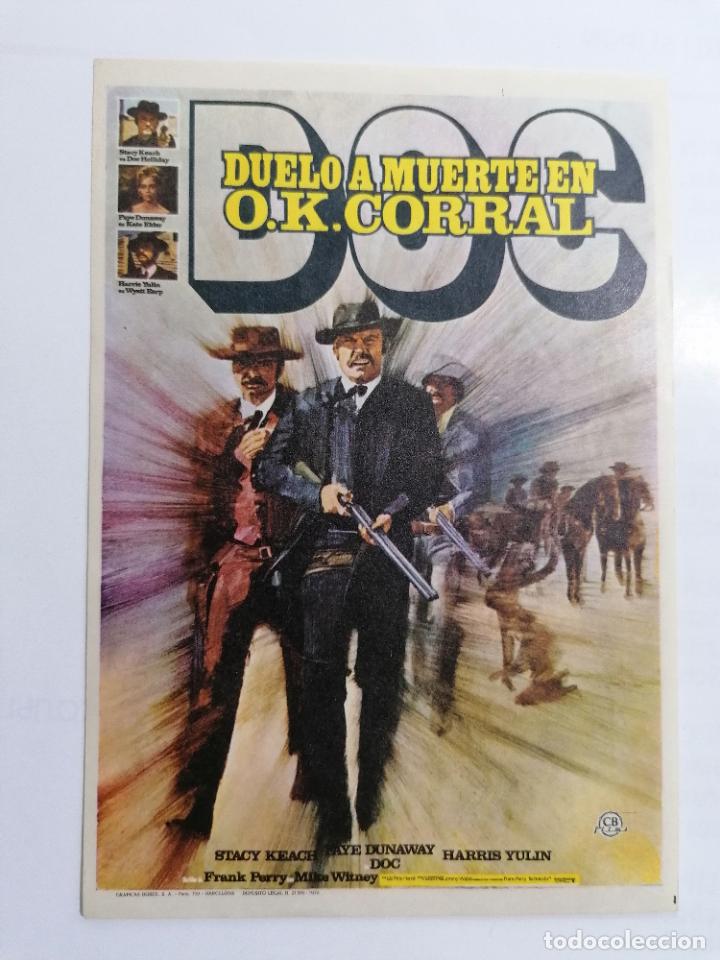 Cine: PROGRAMA DE CINE, DUELO A MUERTE EN O.K. CORRAL, SIN PUBLICIDAD - Foto 1