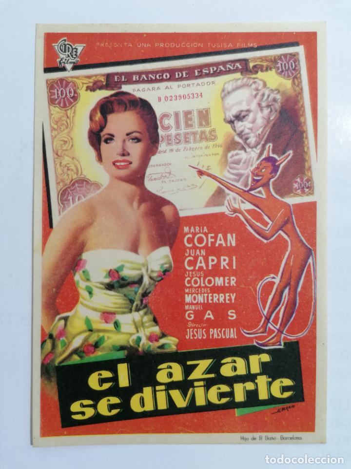 Cine: PROGRAMA DE CINE, EL AZAR SE DIVIERTE, SIN PUBLICIDAD - Foto 1