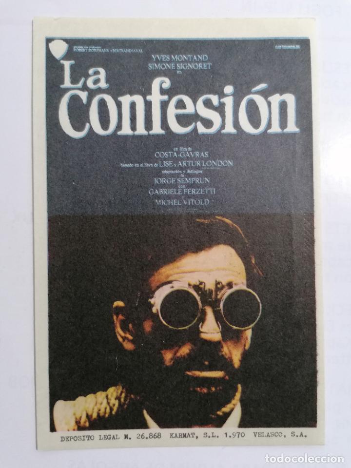 Cine: PROGRAMA DE CINE, LA CONFESION, SIN PUBLICIDAD - Foto 1