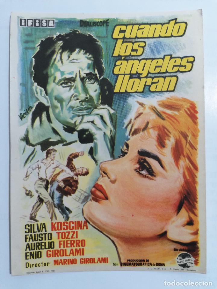 Cine: PROGRAMA DE CINE, CUANDO LOS ANGELES LLORAN, SIN PUBLICIDAD - Foto 1