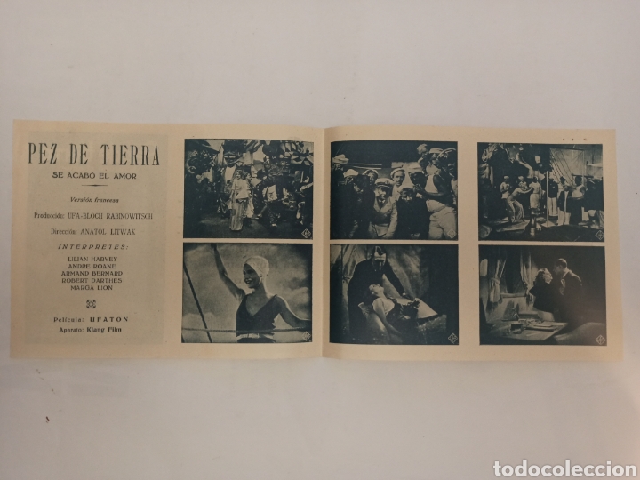 Cine: Cu&aacute;druplo programa cine. Pez de tierra, UFA a&ntilde;os 30. - Foto 2