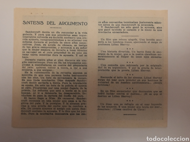Cine: Cu&aacute;druplo programa cine. Pez de tierra, UFA a&ntilde;os 30. - Foto 3