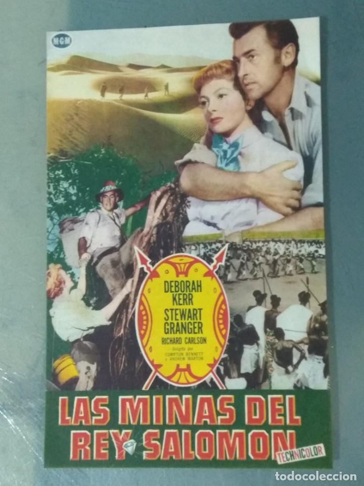 Cine: LAS MINAS DEL REY SALOMON - PROGRAMA DE CINE DOBLE (sin doblar). - Foto 1