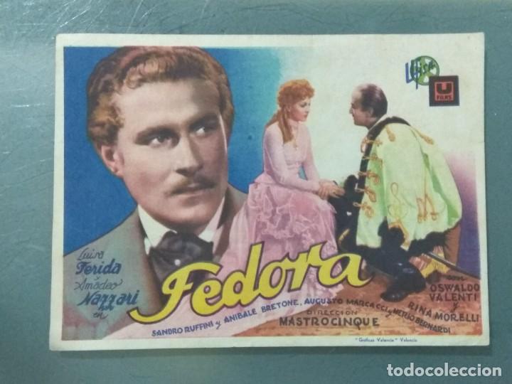 Cine: FEDORA - PROGRAMA DE CINE SENCILLO - Foto 1