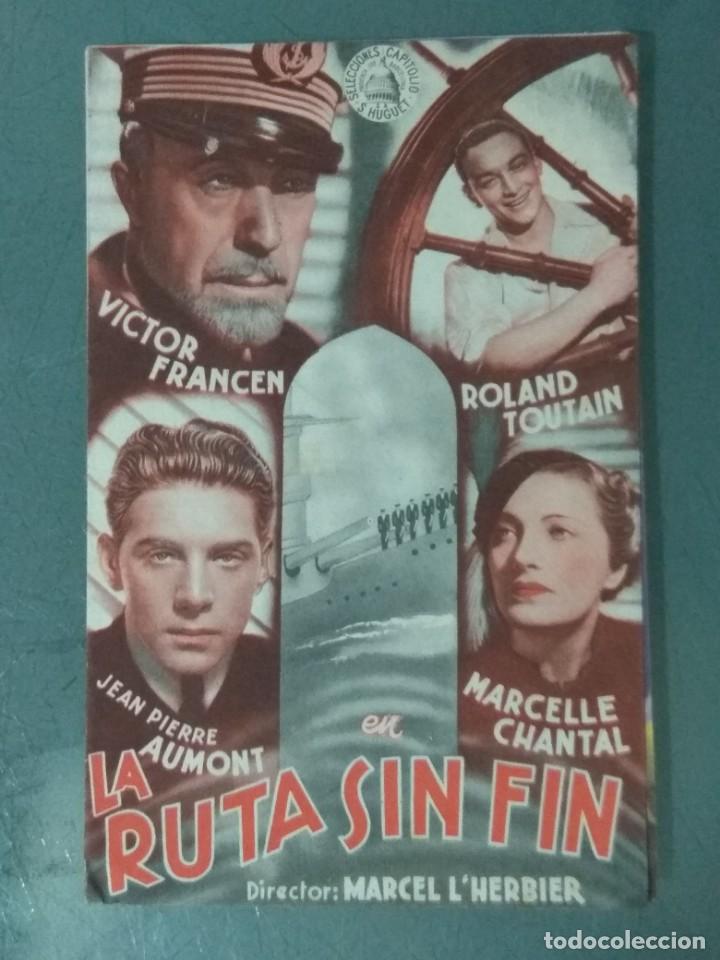 Cine: LA RUTA SIN FIN - PROGRAMA DE CINE DOBLE - Foto 1
