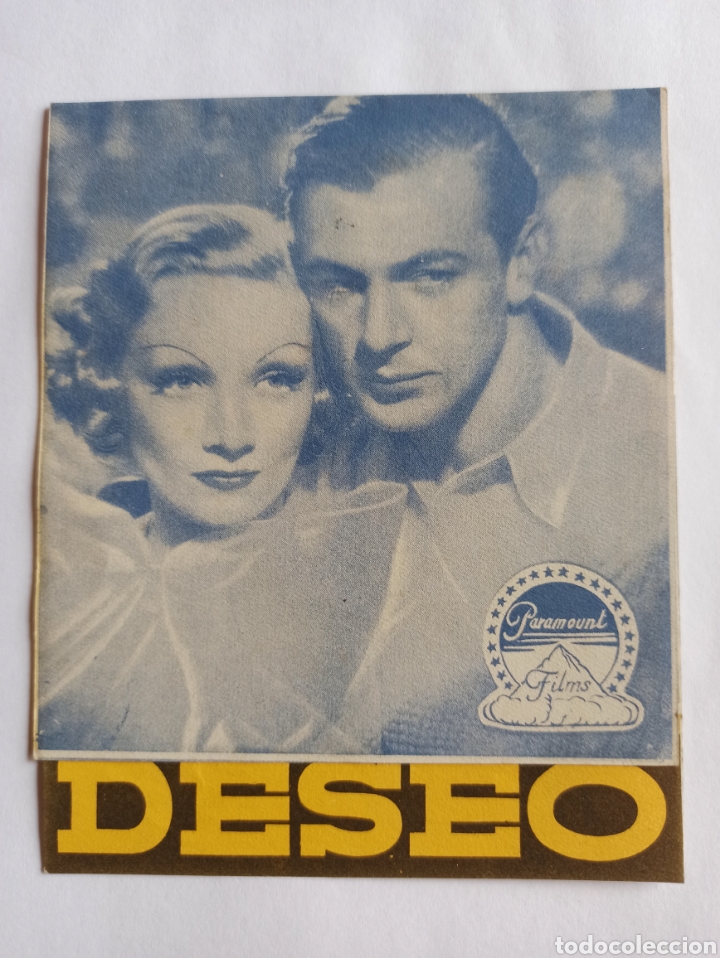 Cine: Programa de cine, DESEO. - Foto 1