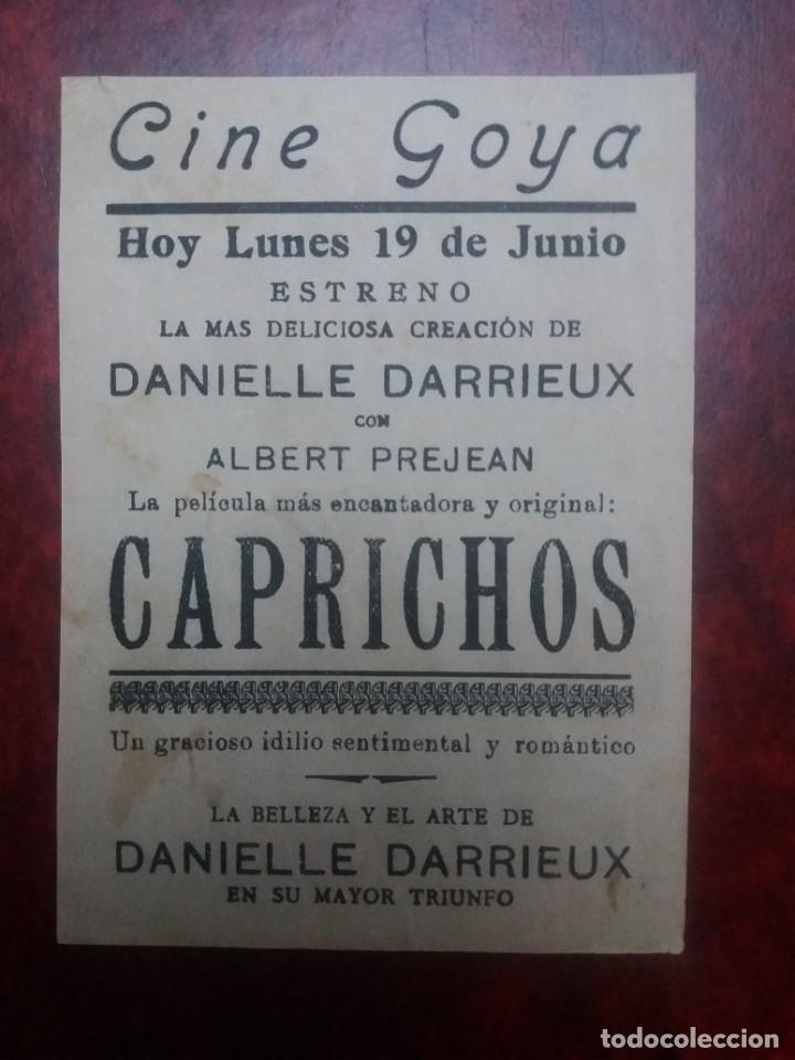 Cine: Caprichos con Publicidad Cine Goya - Foto 2