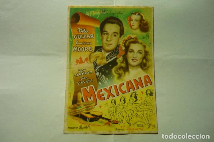 Cine: programa mexicana.-tito guizar - Foto 1