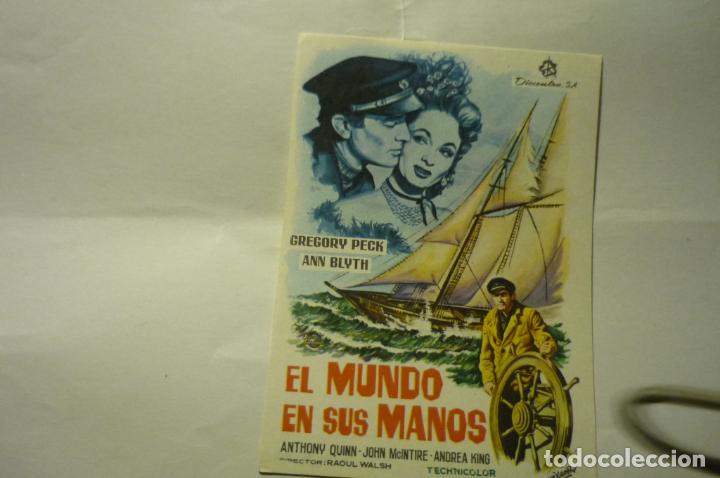 Cine: programa el mundo en sus manos -gregory peck