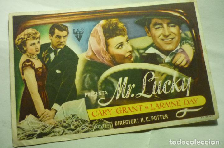 Cine: programa mr.lucky .-cary grant publicidad - Foto 1