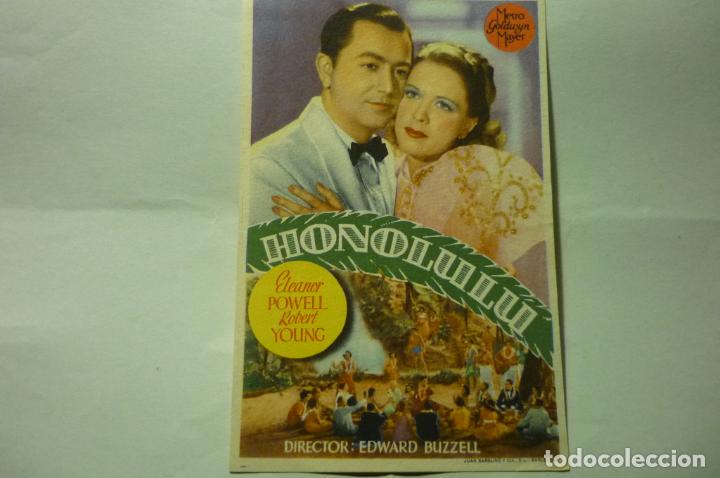 Cine: programa honolulu.- eleanor parker.-sello cine cazalla - Foto 1
