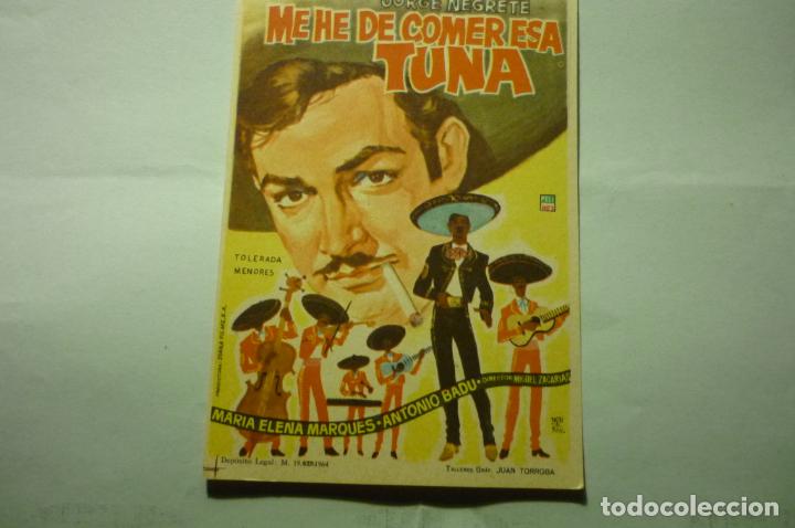 Cine: programa me he de comer esa tuna- jorge negrete - Foto 1