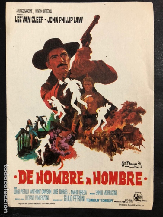 Cine: Programa de hombre a hombre.Lee Van Cleef - Foto 1