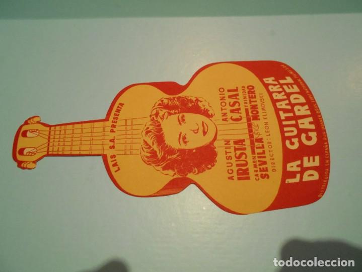 Cine: programas de cine de la guitarra de gardel-cine avenida malaga - Foto 1