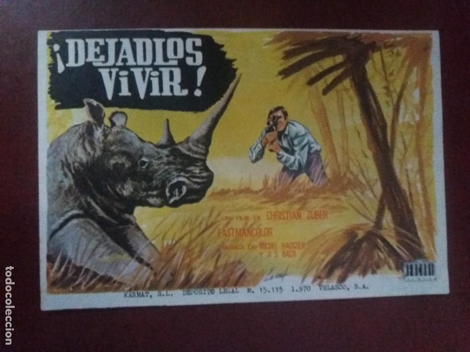 Cine: Dejadlos vivir - Foto 1