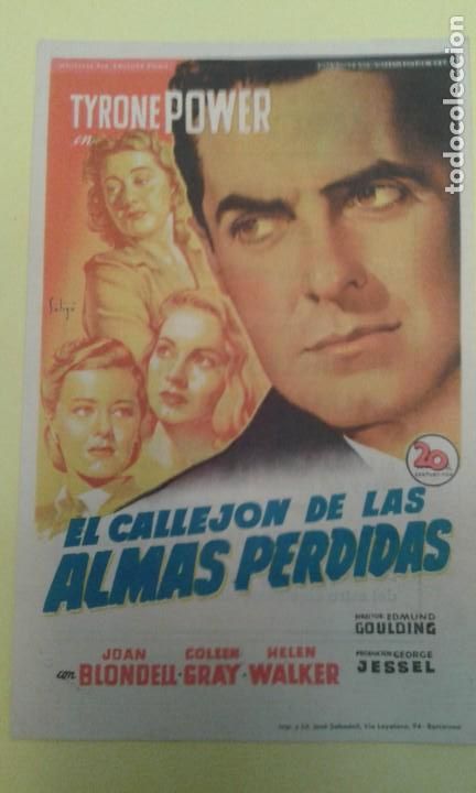 El Callejón De Las Almas Perdidas Online Subtitulada