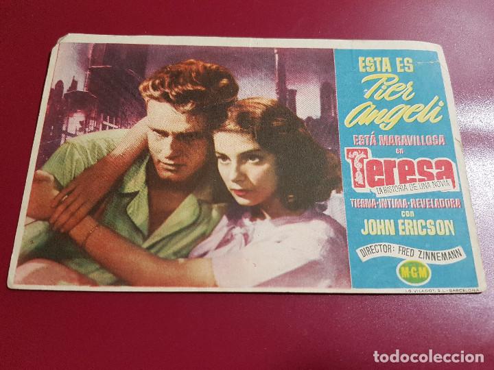 Cine: PROGRAMA DE MANO - TERESA LA HISTORIA DE UNA NOVIA - Foto 1