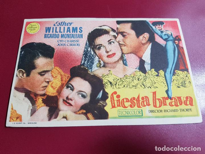 Cine: PROGRAMA DE MANO - FIESTA BRAVA - Foto 1