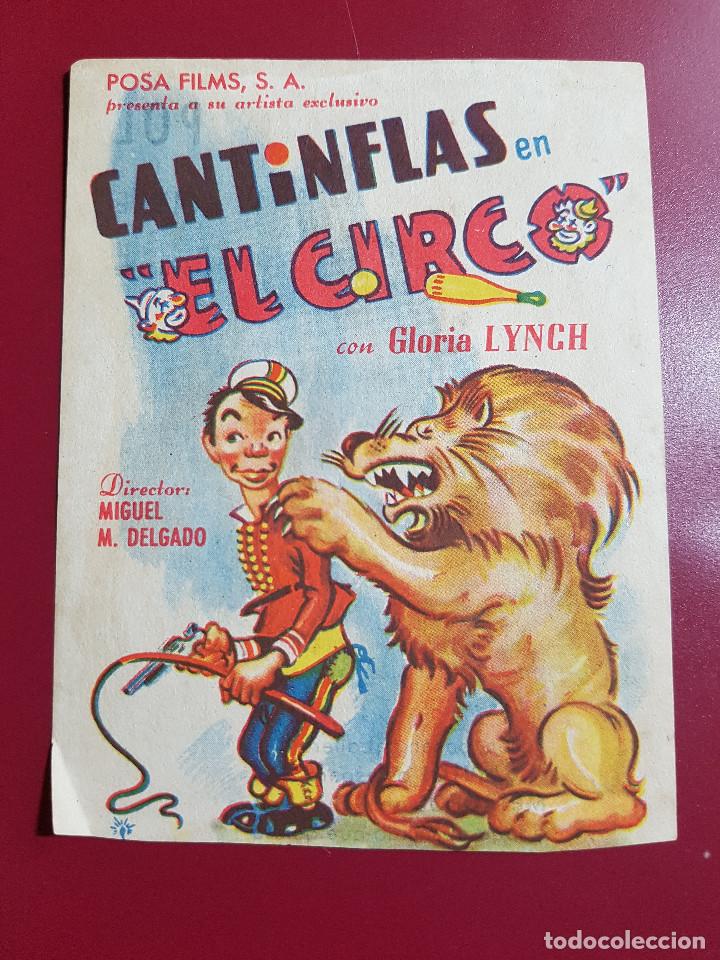 Cine: PROGRAMA DE MANO - CANTINFLAS EL CIRCO - Foto 1