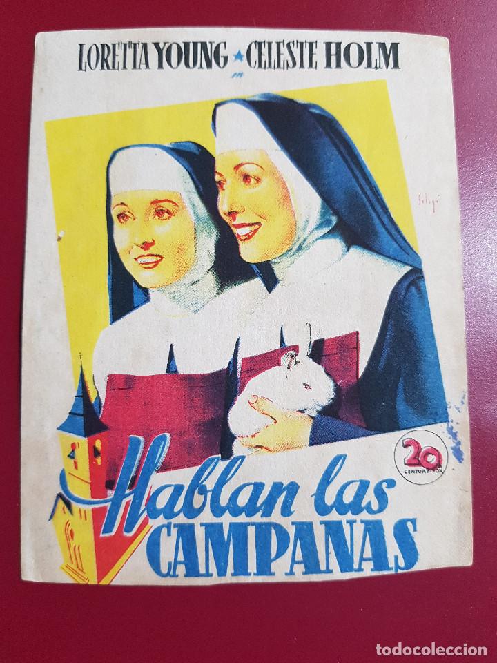 Cine: PROGRAMA DE MANO - HABLAN LAS CAMPANAS - Foto 1