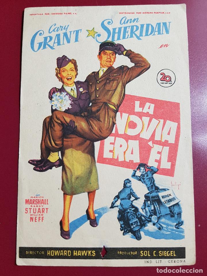 Cine: PROGRAMA DE MANO - LA NOVIA ERA EL - Foto 1