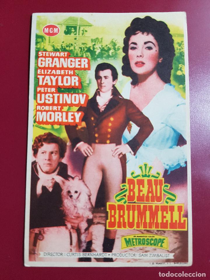 Cine: PROGRAMA DE MANO - BEAU BRUMMELL - Foto 1