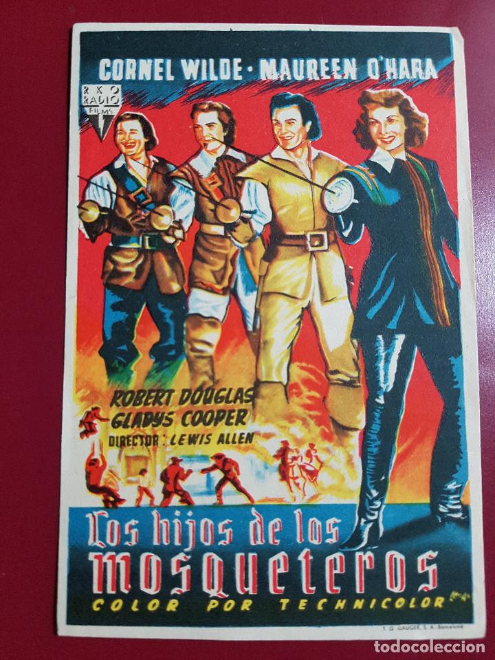 Cine: PROGRAMA DE MANO - LOS HIJOS DE LOS MOSQUETEROS - Foto 1