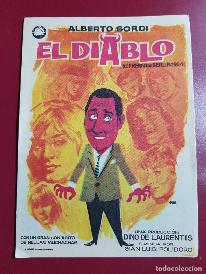 Cine: PROGRAMA DE MANO - EL DIABLO - Foto 1