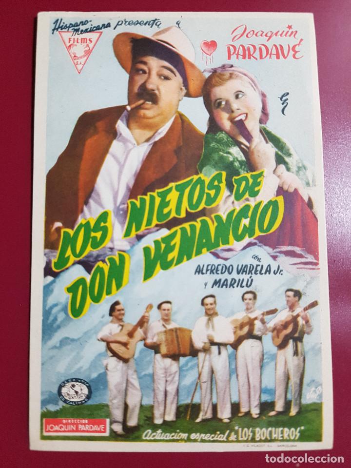 Cine: PROGRAMA DE MANO - LOS NIETOS DE DON VENANCIO - Foto 1