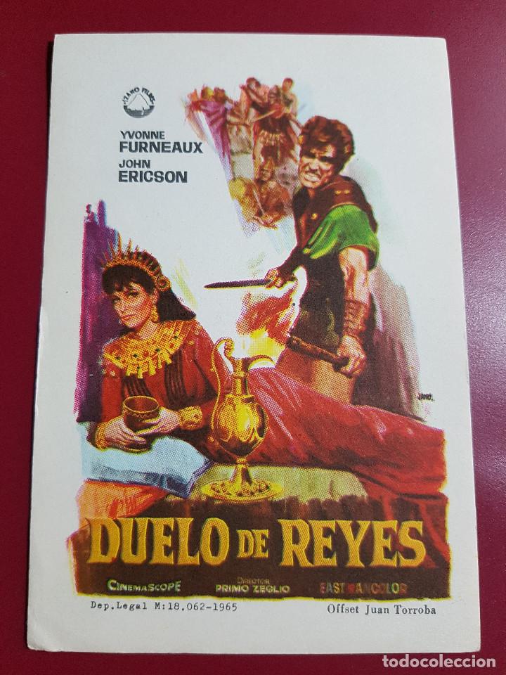 Cine: PROGRAMA DE MANO - DUELO DE REYES - Foto 1