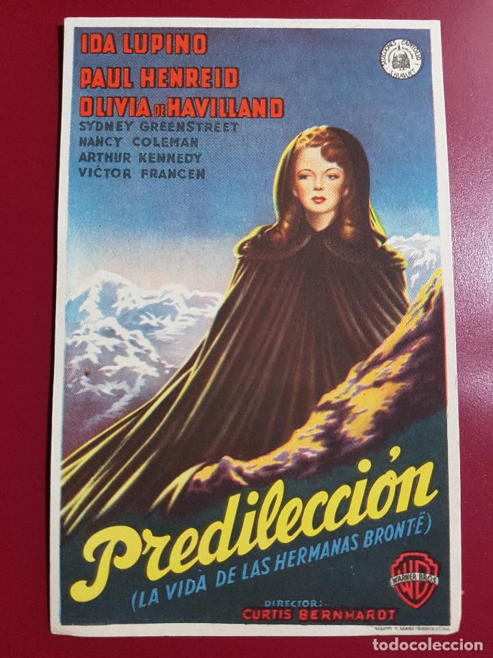 Cine: PROGRAMA DE MANO - PREDILECCION - Foto 1