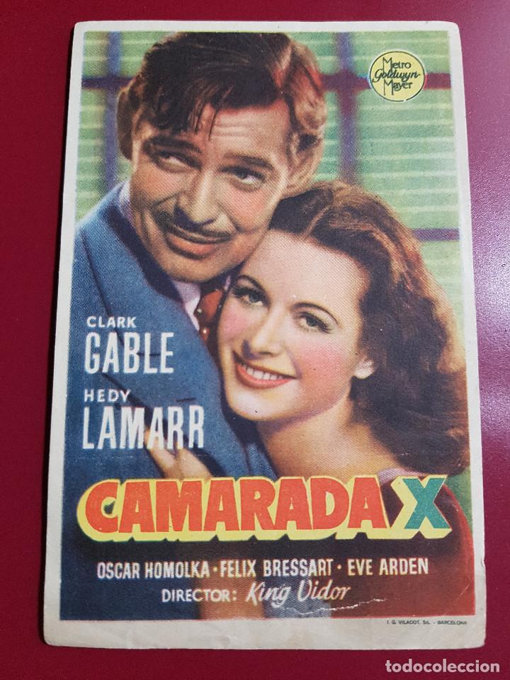 Cine: PROGRAMA DE MANO - CAMARADA X - Foto 1