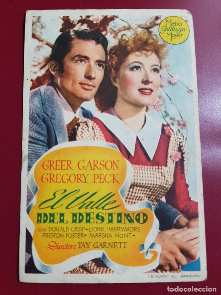 Cine: PROGRAMA DE MANO - EL VALLE DEL DESTINO - Foto 1