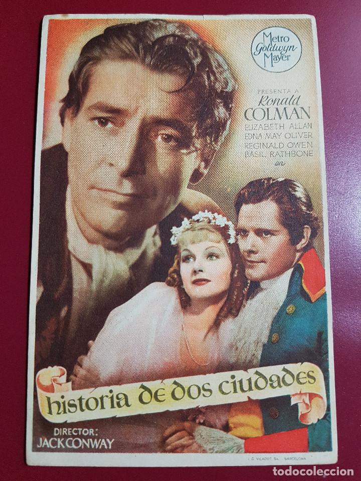 Cine: PROGRAMA DE MANO - HISTORIA DE DOS CIUDADES - Foto 1
